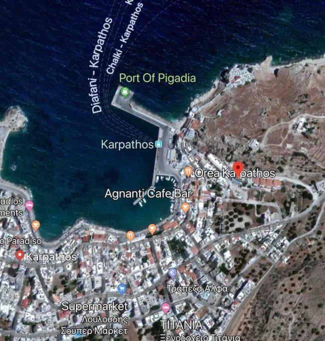 Limani Lux Apartments Karpathos Exteriör bild